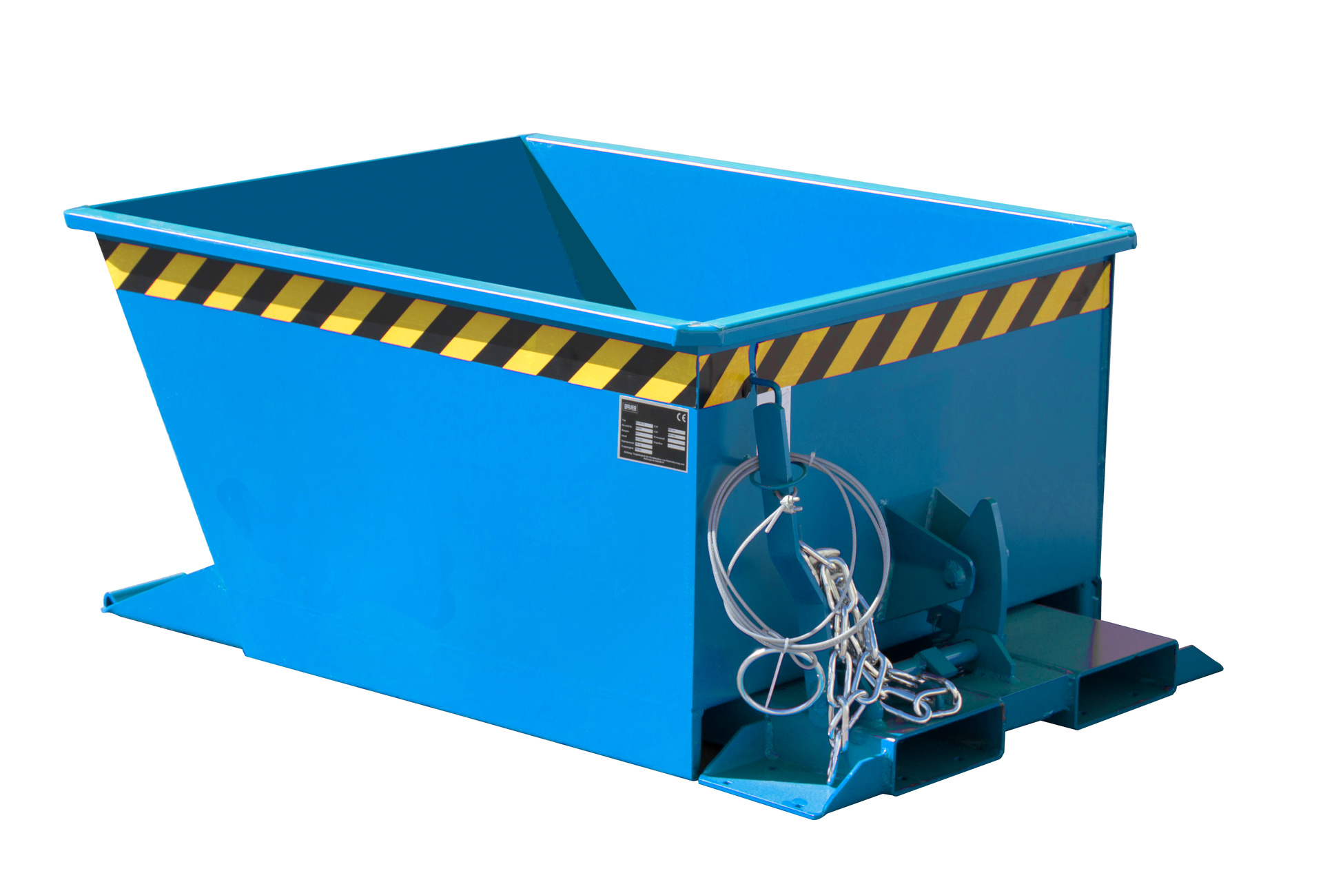 Kippbehälter Typ GU-RZ RAL 5012 Lichtblau